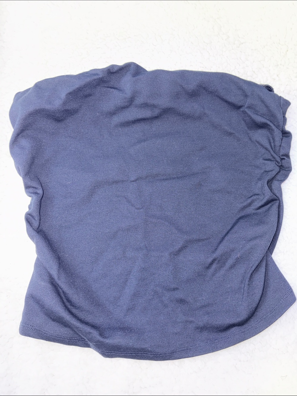 Strapless Navy Tube Camisole - Women’s Casual Layering Top